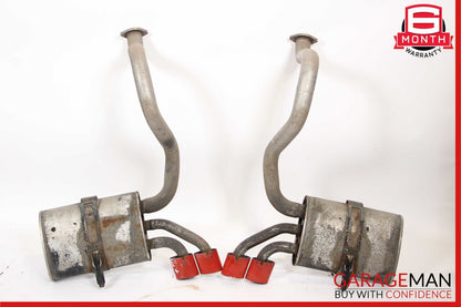 97-04 Chevy Corvette C5 Rear Right & Left Exhaust System Muffler Tips Assembly