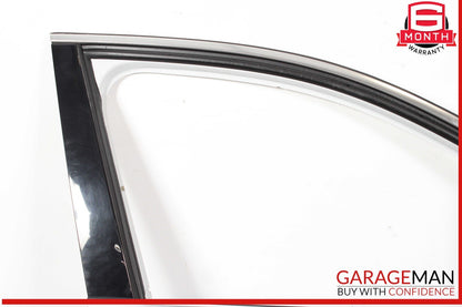 17-19 Audi Q7 Front Right Passenger Side Door Shell White OEM