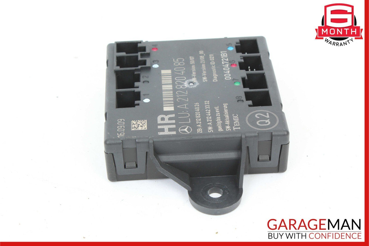 08-18 Mercedes E550 E350 C350 C300 Rear Right Side Door Control Module Unit
