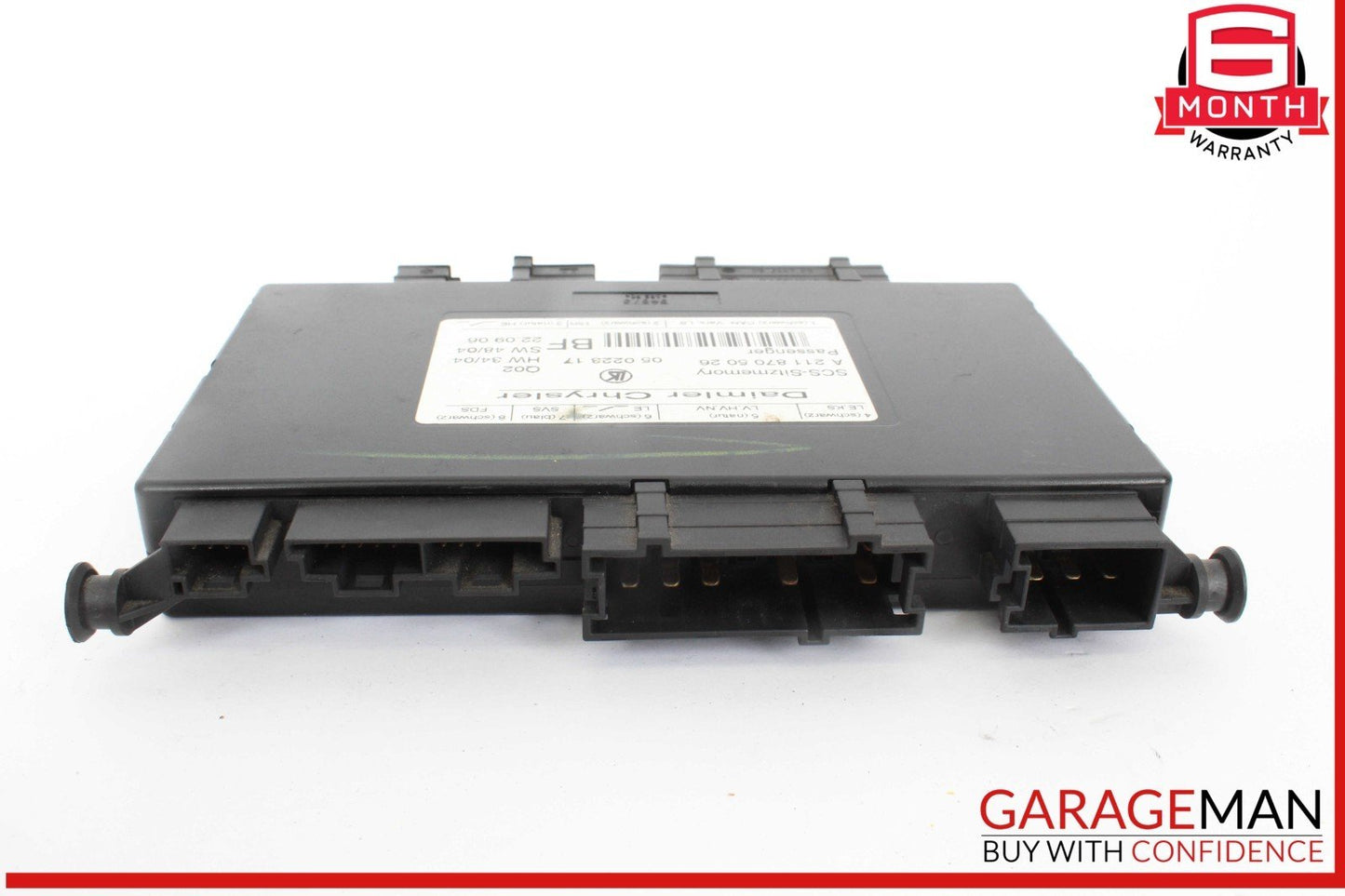 03-12 Mercedes X164 GL450 4MATIC E550 Front Right Seat Control Module OEM