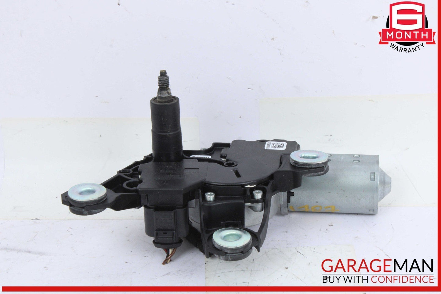 17-19 Audi Q7 Rear Liftgate Back Window Glass Wiper Motor 4M0955711A OEM