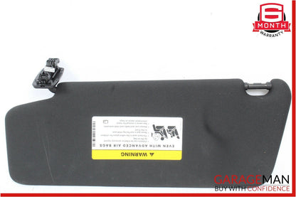 08-14 Mercedes W204 C350 C250 Front Right Side Sun Visor Sunvisor Shade Black