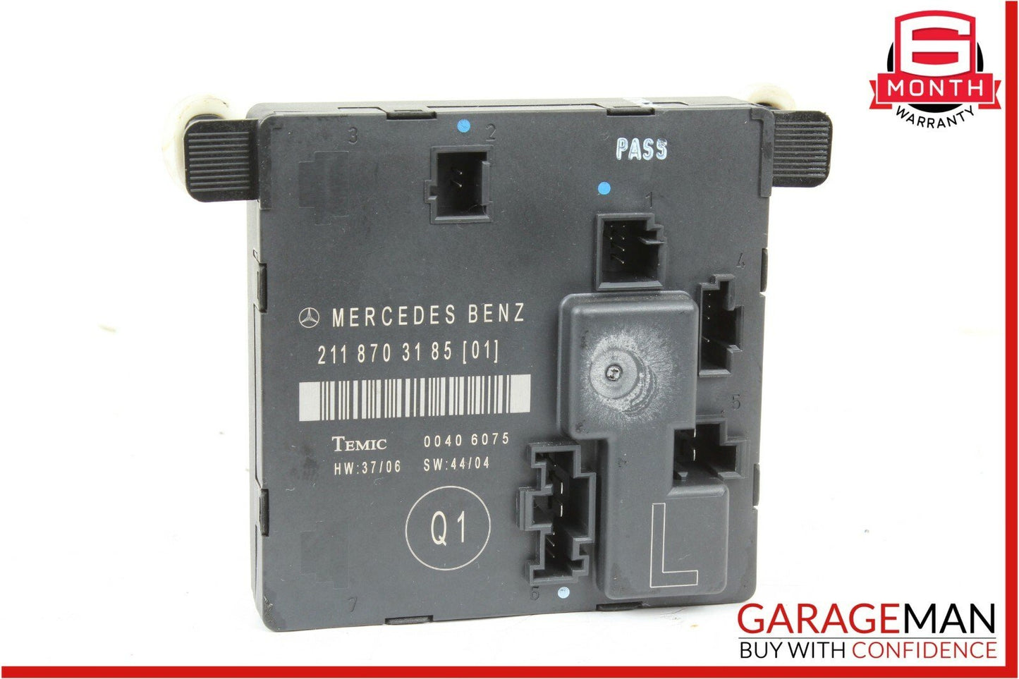 03-09 Mercedes W211 E320 E350 Rear Left Driver Side Door Control Module Unit