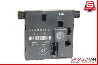 03-09 Mercedes W211 E320 E350 Rear Left Driver Side Door Control Module Unit