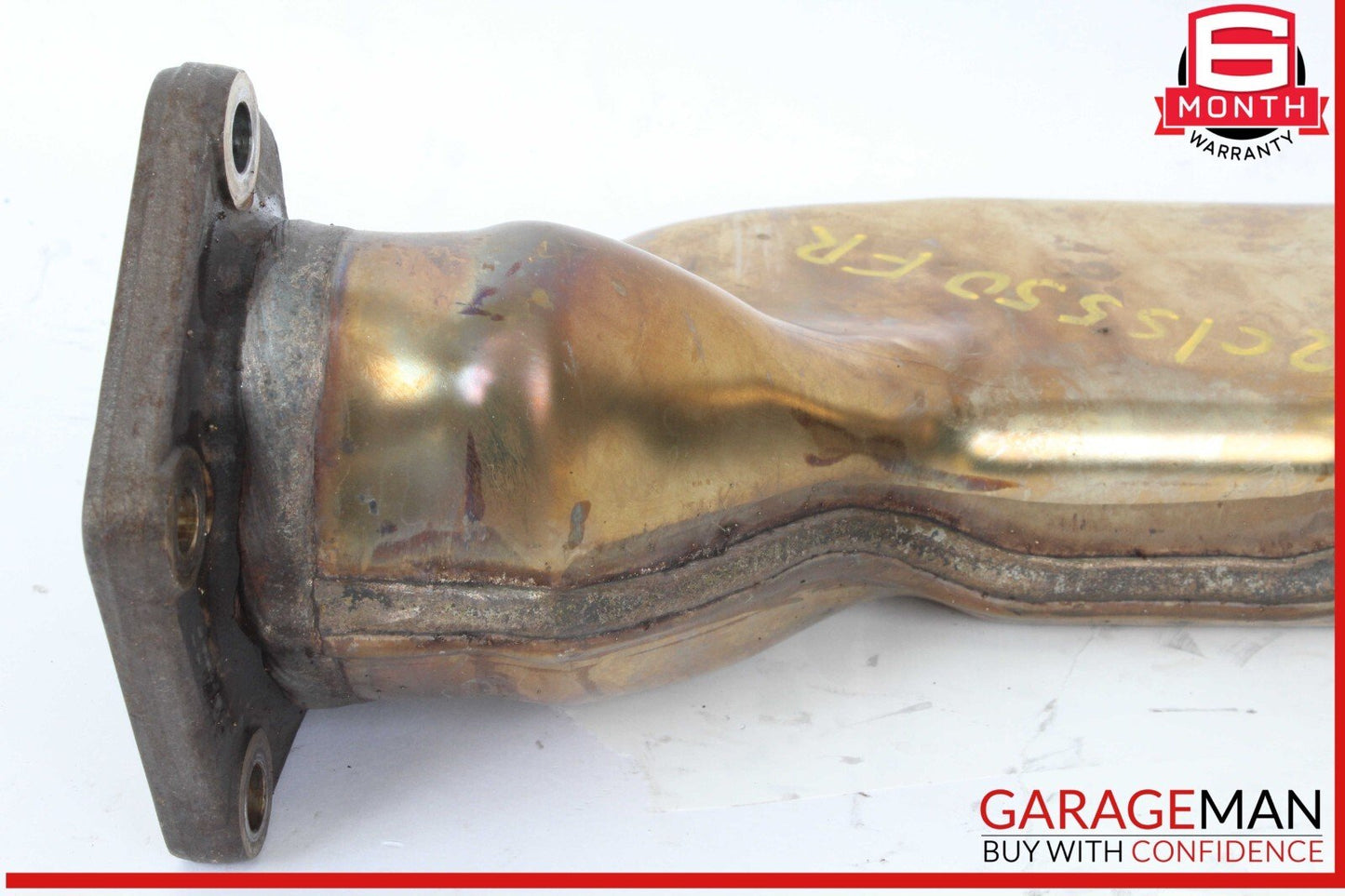 12-18 Mercedes W218 CLS550 4.6L Right Exhaust Pipe Adapter 2781400808 OEM