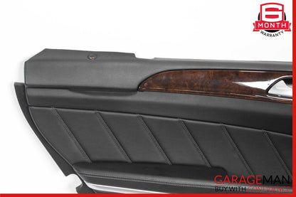 13-16 Mercedes X166 GL450 Rear Left Driver Side Interior Door Panel Cover Trim