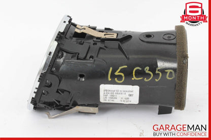 12-15 Mercedes W204 C350 C300 Dash AC A/C Air Vent Grill Right Side Black OEM