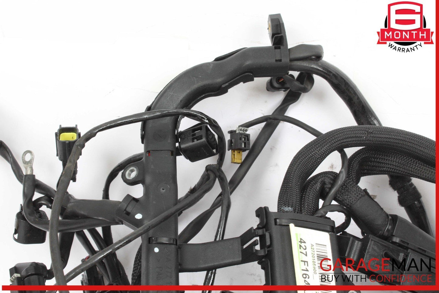 06-11 Mercedes W164 ML350 4MATIC Engine Motor Wire Wiring Harness 2721590825 OEM