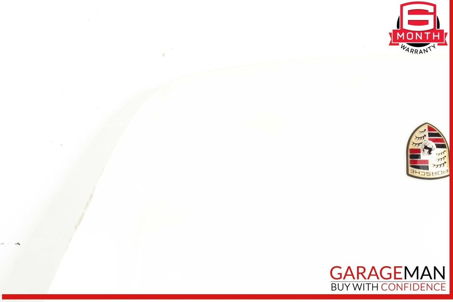 11-14 Porsche Cayenne 958 Front Hood Bonnet Panel Assembly White OEM