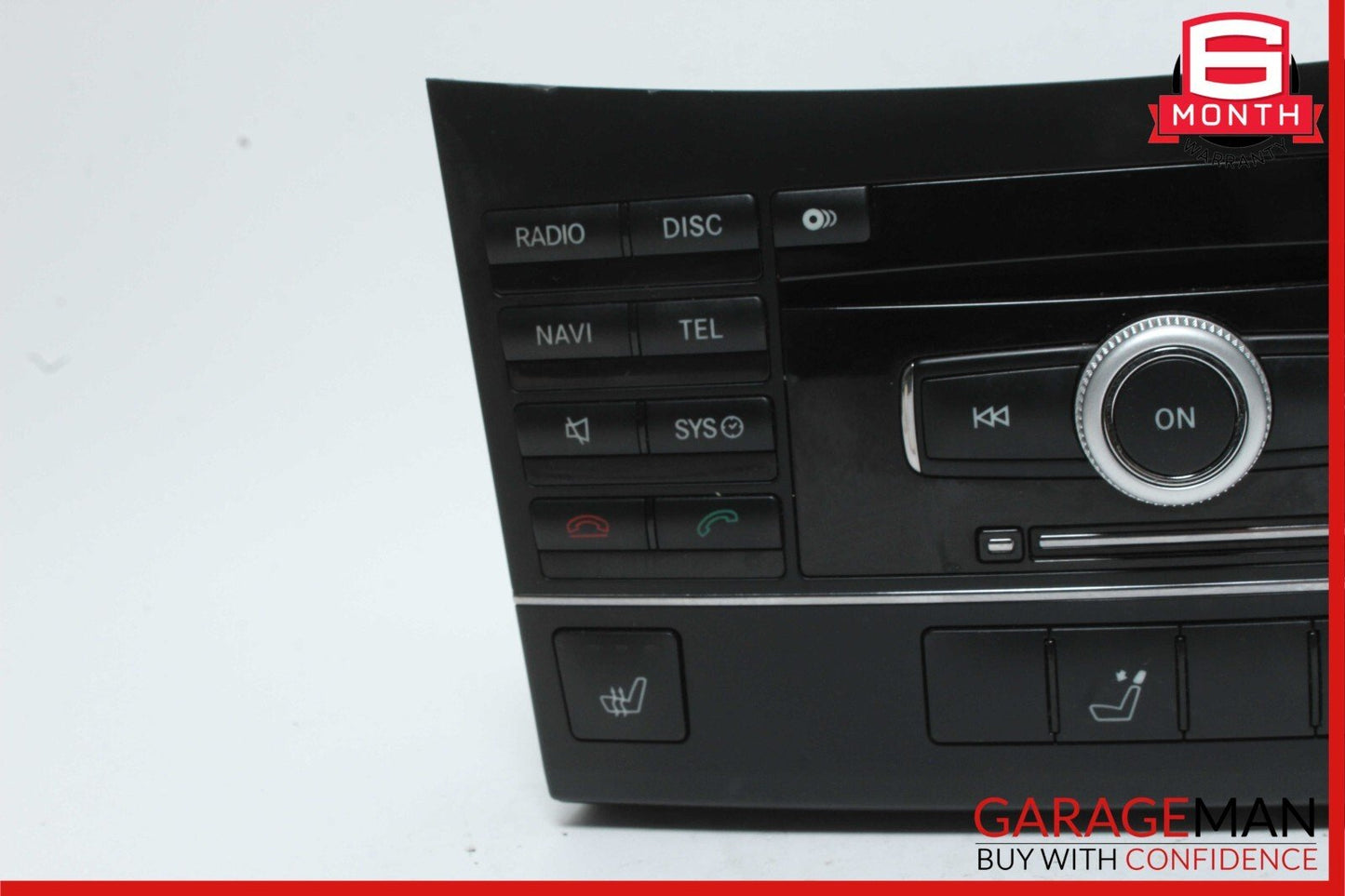 10-11 Mercedes W212 E350 4MATIC Command Head Unit CD Changer Radio 2129069000