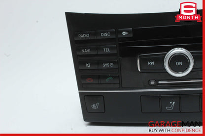 10-11 Mercedes W212 E350 4MATIC Command Head Unit CD Changer Radio 2129069000