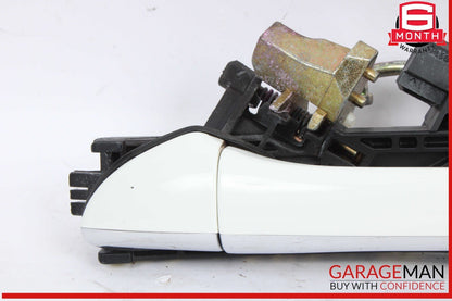 00-06 Mercedes W220 S430 Rear Left Driver Side Exterior Door Handle White OEM