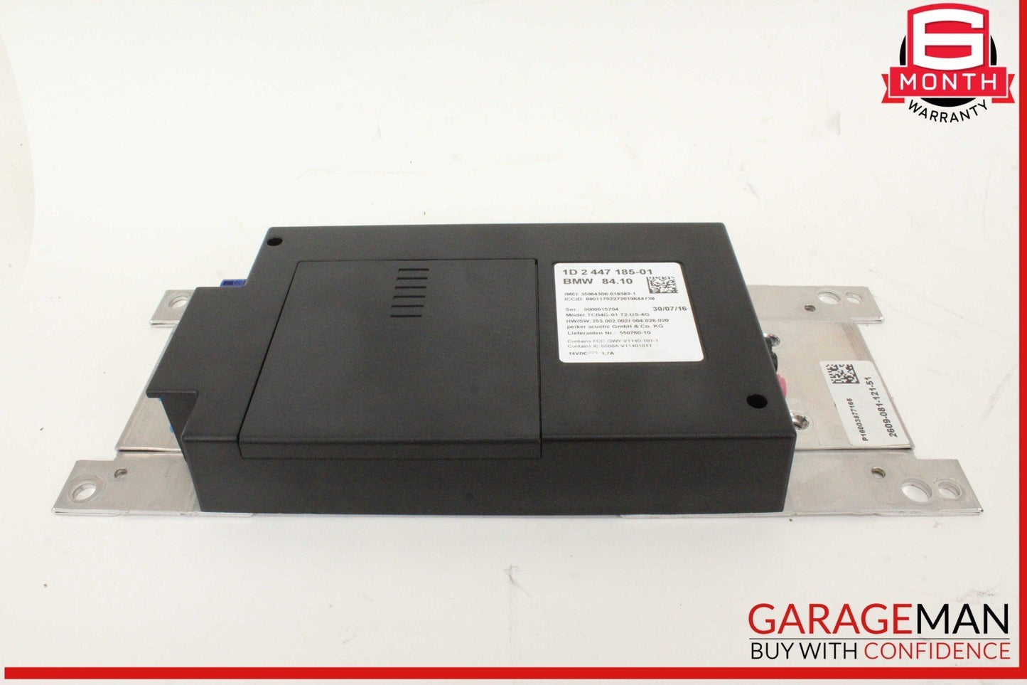 16-22 BMW X1 F48 X2 i3 Telematics Communication Control Module Unit 2447185 OEM
