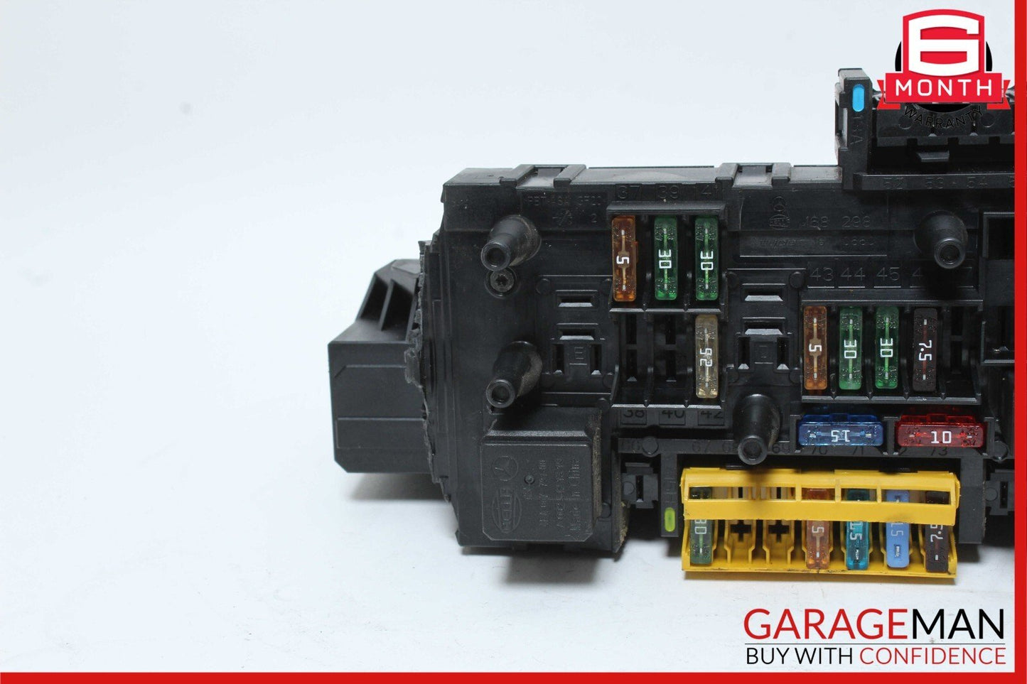 10-11 Mercedes W212 E350 E550 Rear Fuse Relay Box SAM Module Assembly OEM