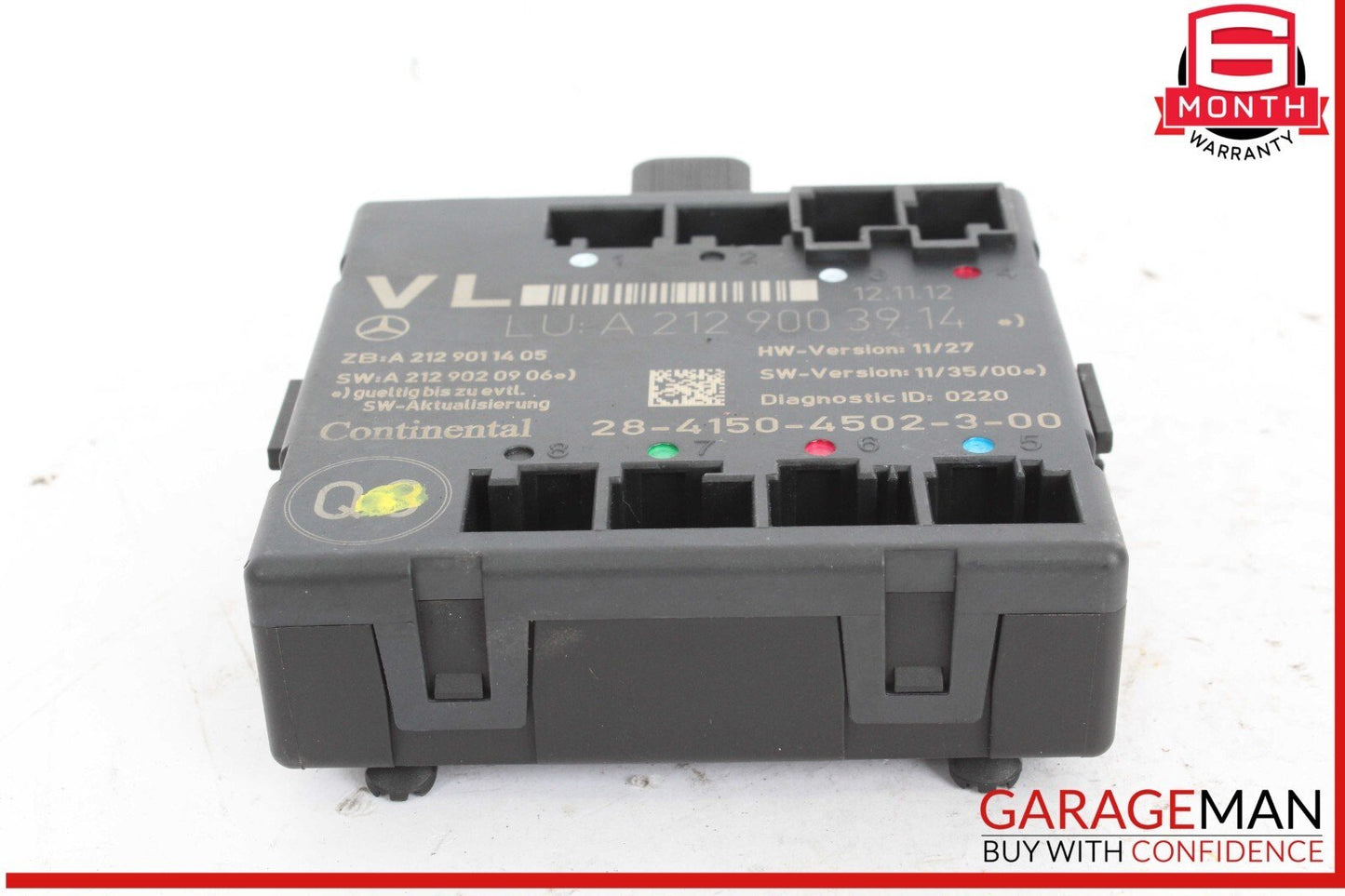 08-18 Mercedes W204 C250 C300 CLS550 Front Left Side Door Control Module OEM