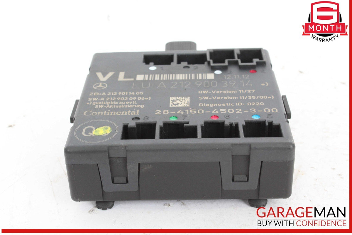 08-18 Mercedes W204 C250 C300 CLS550 Front Left Side Door Control Module OEM