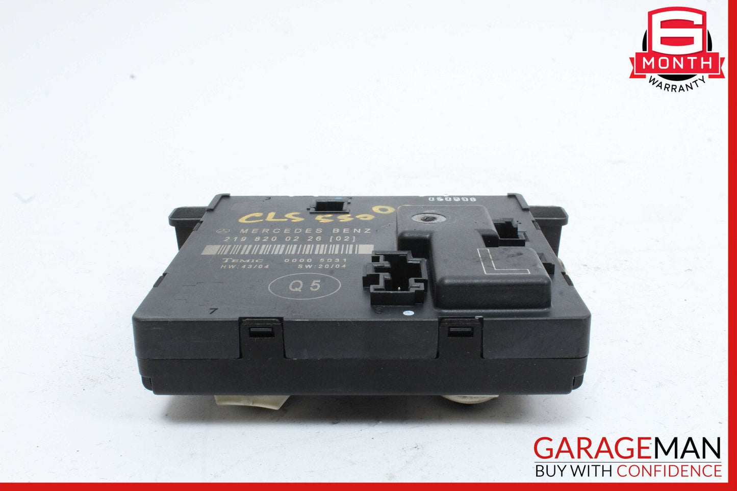 06-11 Mercedes W219 CLS500 Rear Left Door Control Module 2198200226 OEM