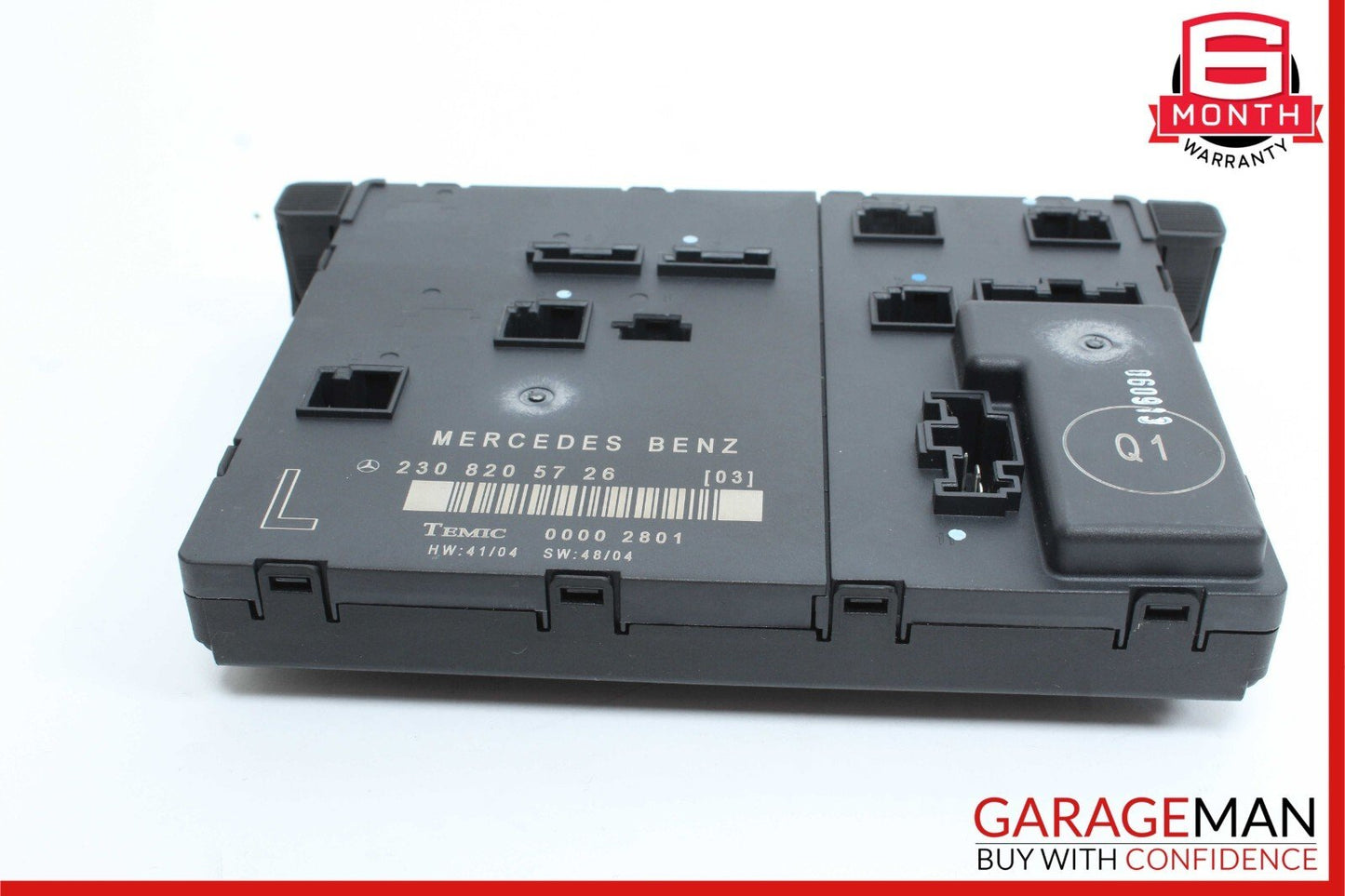 03-12 Mercedes R230 SL500 SL55 AMG SL550 Front Left Side Door Control Module OEM