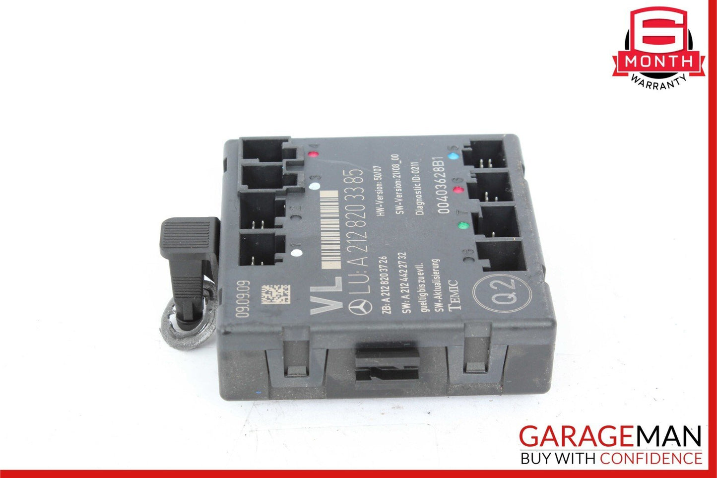 08-18 Mercedes W212 E350 SLK350 E400 E350 Front Left Side Door Control Module