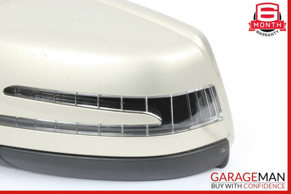 12-14 Mercedes W204 C250 C63 AMG Front Left Side Mirror Rear View Door Beige