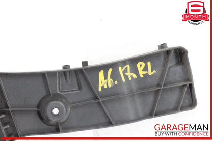 12-18 Audi A6 Rear Left Driver Side Bumper Guide Bracket OEM