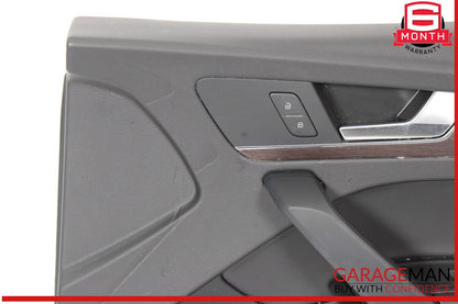 18-25 Audi Q5 Front Right Passenger Side Interior Door Panel Cover OEM