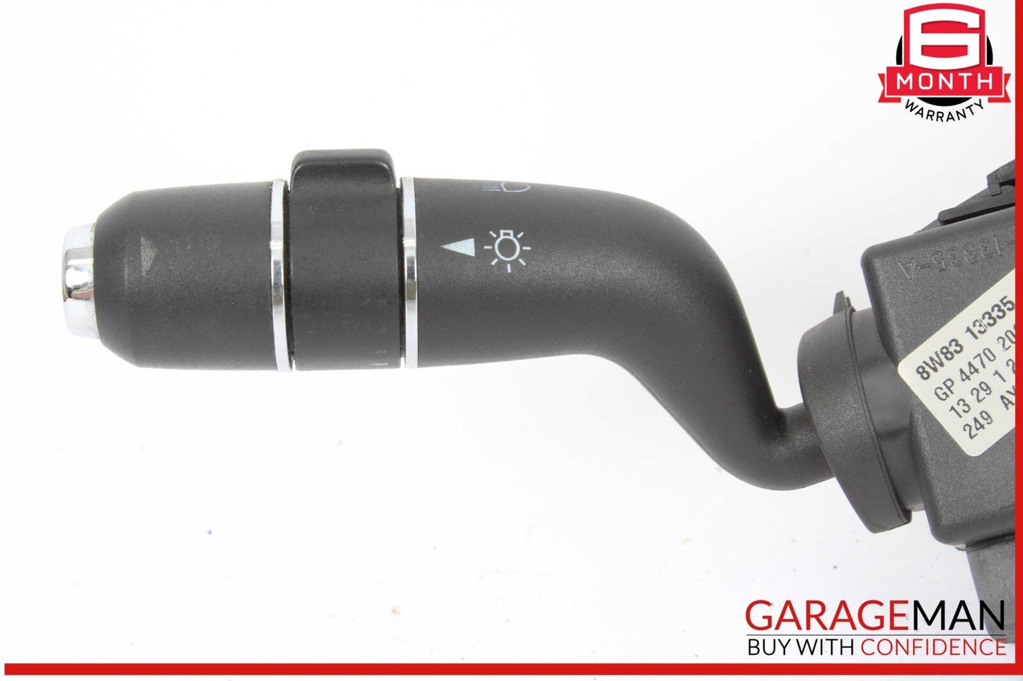 09-15 Jaguar XF Wiper Indicator Stalk w/ Squib 8W83-13N064-C OEM