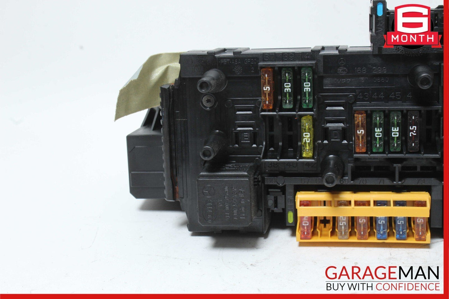 10-11 Mercedes W212 E350 E550 Rear SAM Module Fuse Box Relay 2129000004 OEM