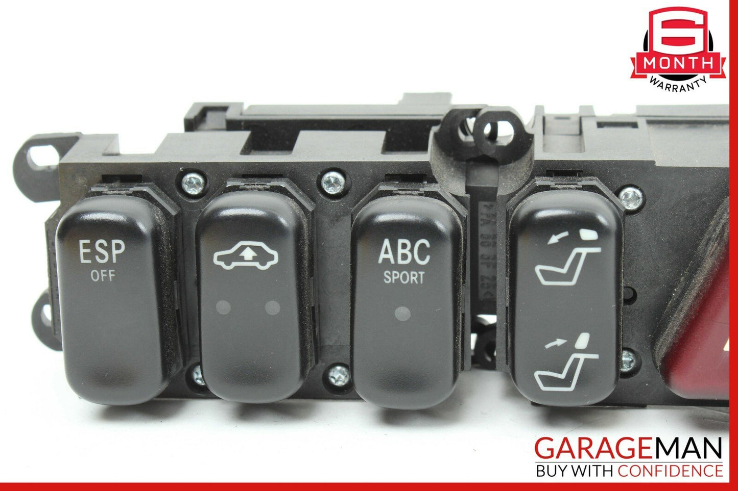 00-02 Mercedes W215 CL500 CL55 AMG Dashboard Dash Hazard Light Control Panel OEM
