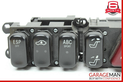 00-02 Mercedes W215 CL500 CL55 AMG Dashboard Dash Hazard Light Control Panel OEM