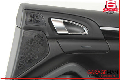 11-18 Porsche Cayenne 958 Rear Right Interior Door Panel Trim Cover OEM