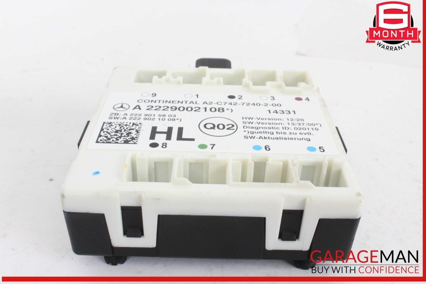 15-20 Mercedes W205 C300 C400 Rear Left Side Door Control Module Unit OEM