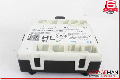 15-20 Mercedes W205 C300 C400 Rear Left Side Door Control Module Unit OEM