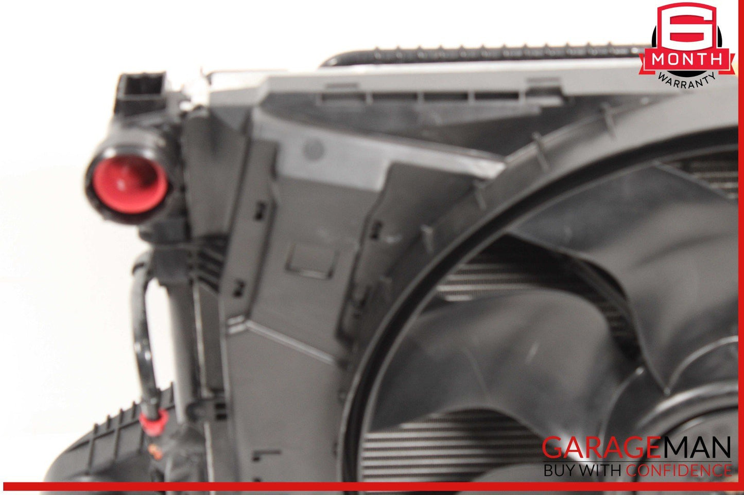 12-15 Mercedes W204 C250 Engine Motor Cooling Radiator A/C AC Condenser Assembly