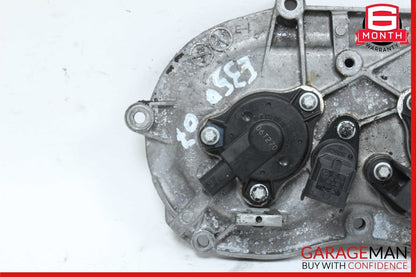 06-13 Mercedes W211 E350 S550 Front Right Engine Timing Chain Cover Plate OEM