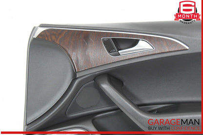 12-18 Audi A6 Front Right Side Interior Door Panel OEM