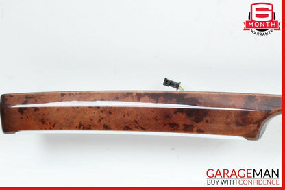 07-09 Mercedes W221 S550 Dash Dashboard Center Trim Bezel Air Vent Assembly Wood