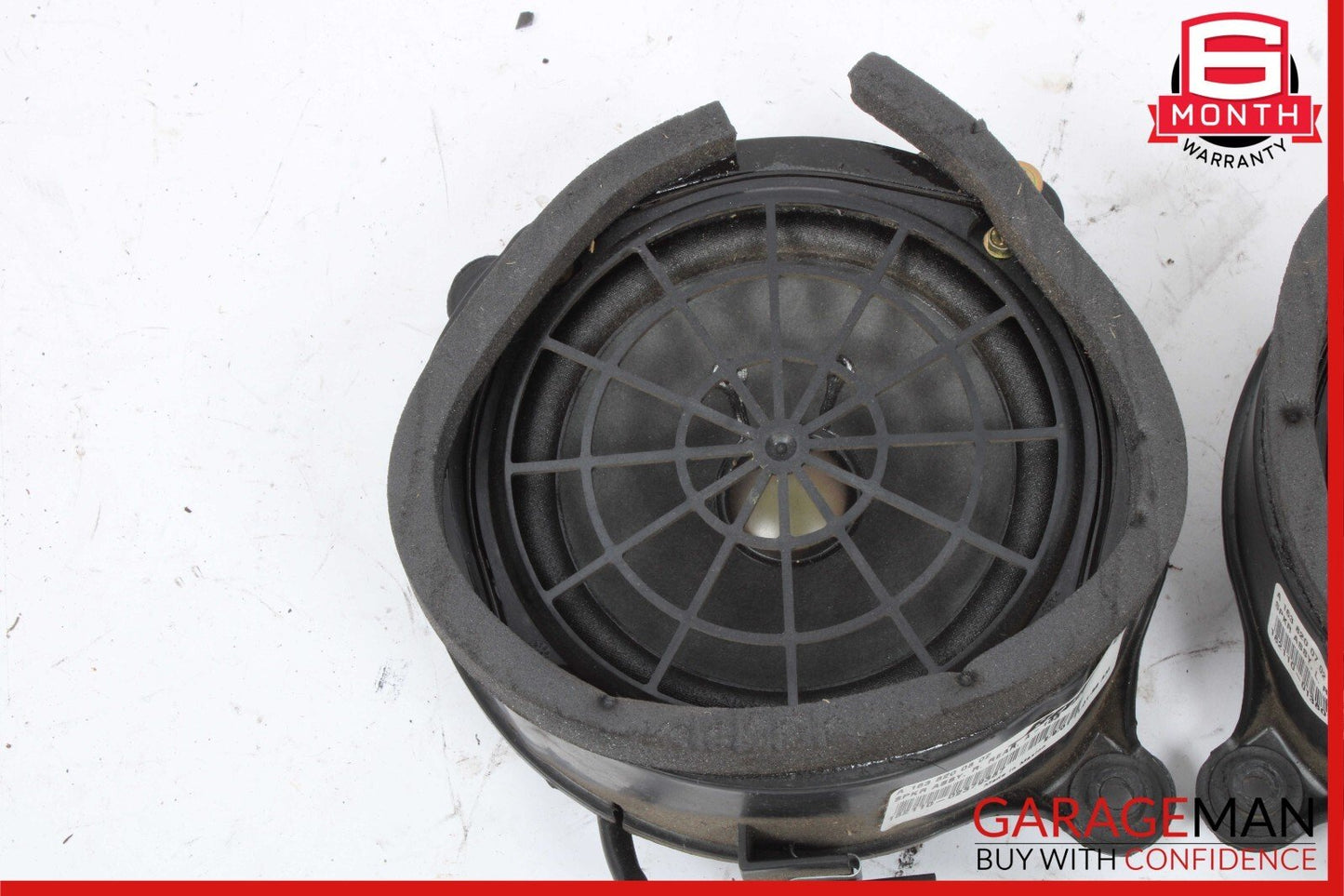 98-05 Mercedes W163 ML55 AMG Rear Right & Left Door Audio Sound Speaker Set of 2