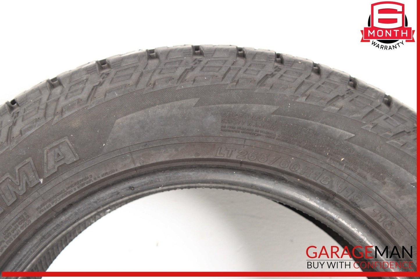 Yokohama Geolander A/T LT265/60 R18 119/116 10PR Wheel Tire OEM