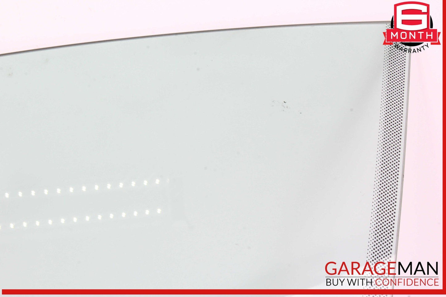 12-18 BMW 640i M6 Front Left Driver Side Window Glass OEM