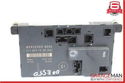 03-09 Mercedes E350 E500 E63 AMG Front Left Driver Side Door Controller Module