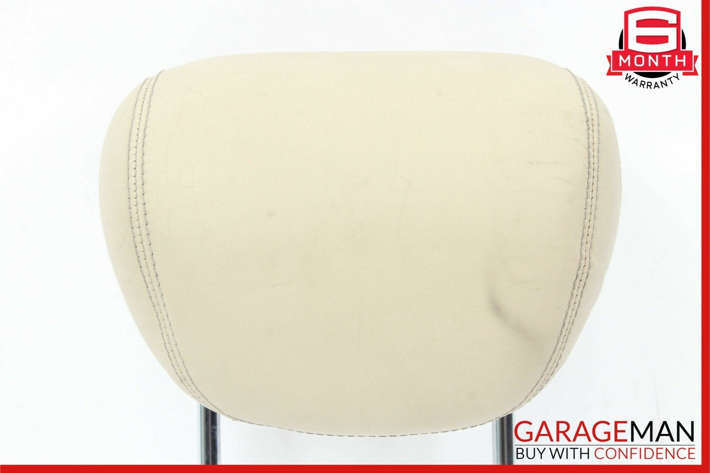 03-08 Mercedes R230 SL500 Front Right or Left Side Seat Headrest Head Rest Beige