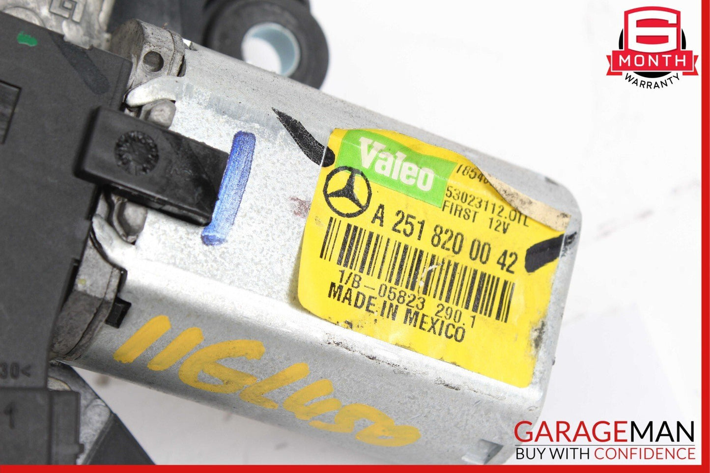 06-19 Mercedes X164 GL450 ML350 Rear Glass Windshield Wiper Motor 2518200042 OEM