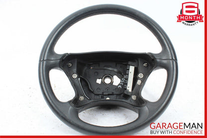 06-09 Mercedes W211 E350 CLS500 E550 4 Spoke Steering Wheel Black OEM