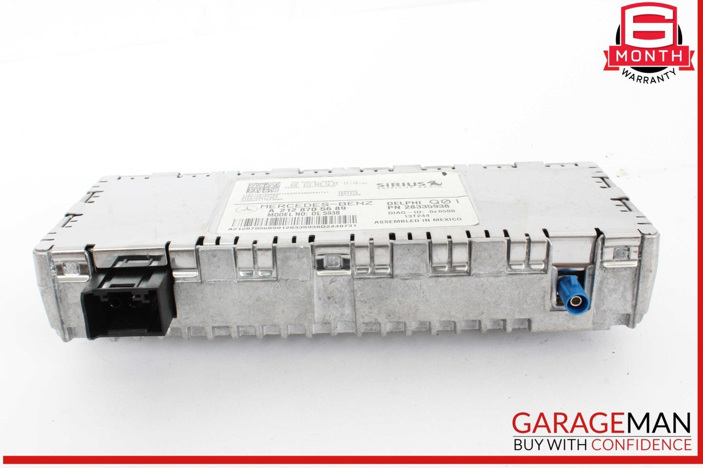 14-19 Mercedes W117 CLA250 Sirius Satellite Radio Receiver 2128705689 OEM