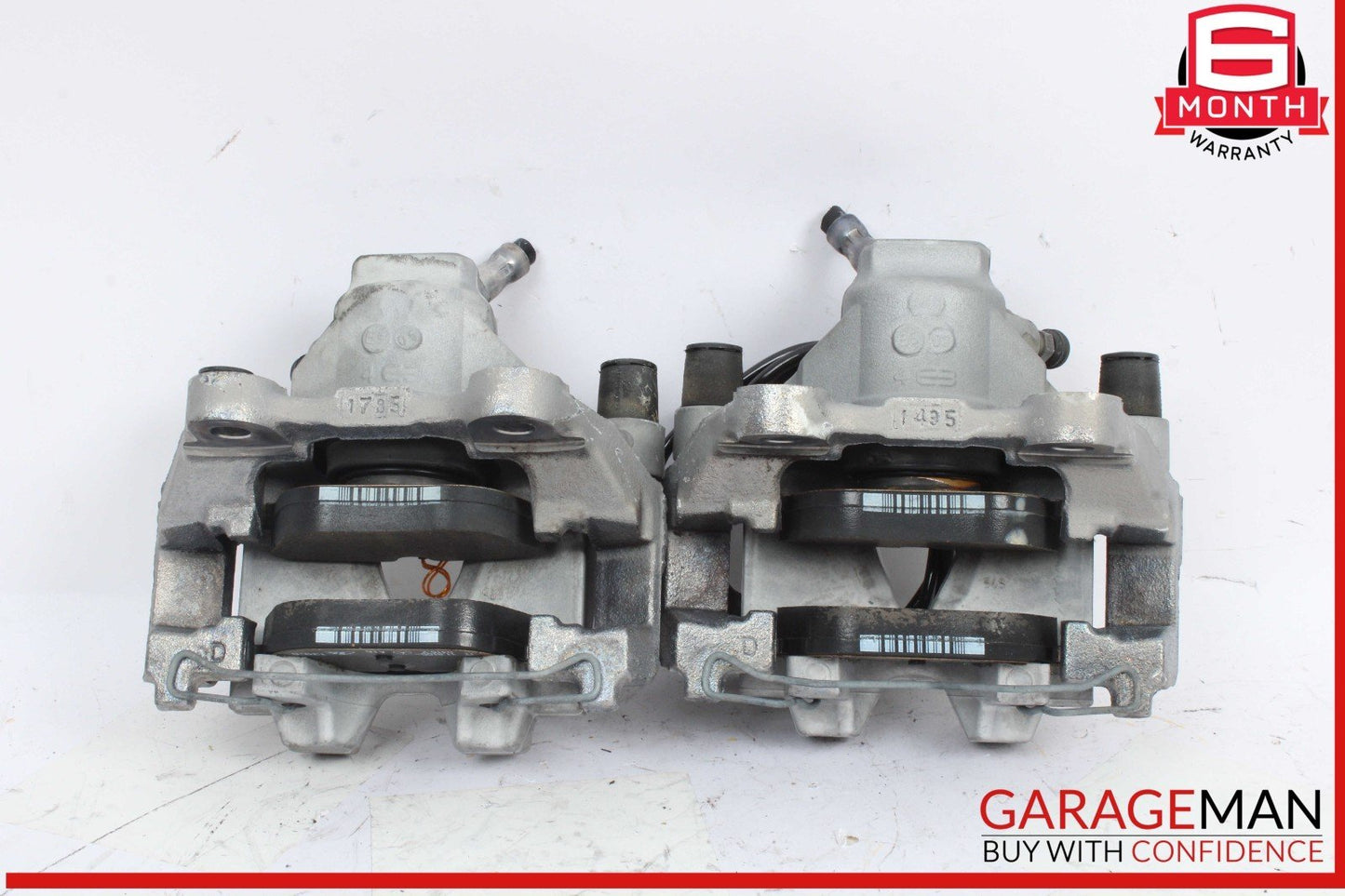 10-18 Mercedes W212 E400 Rear Left & Right Side Brake Caliper Calipers Set OEM