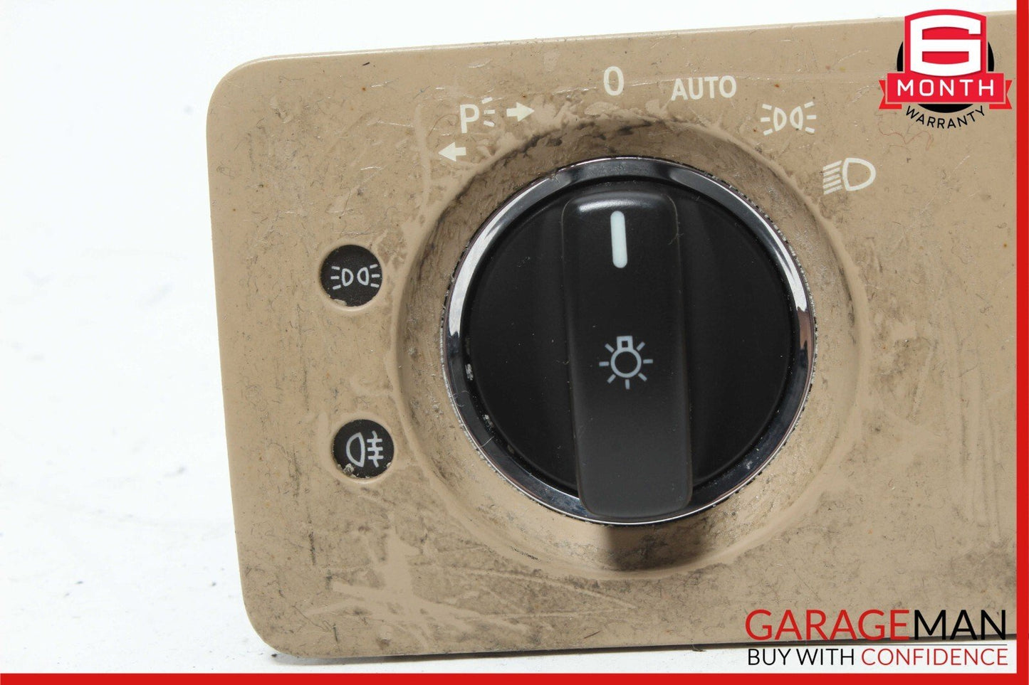 06-11 Mercedes R350 ML450 Headlight Head Light Lamp Control Switch Module Brown