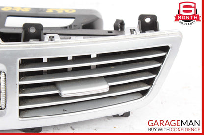 07-13 Mercedes W221 S550 S450 Center Dash A/C Air Vent Trim Clock 2218300954 OEM