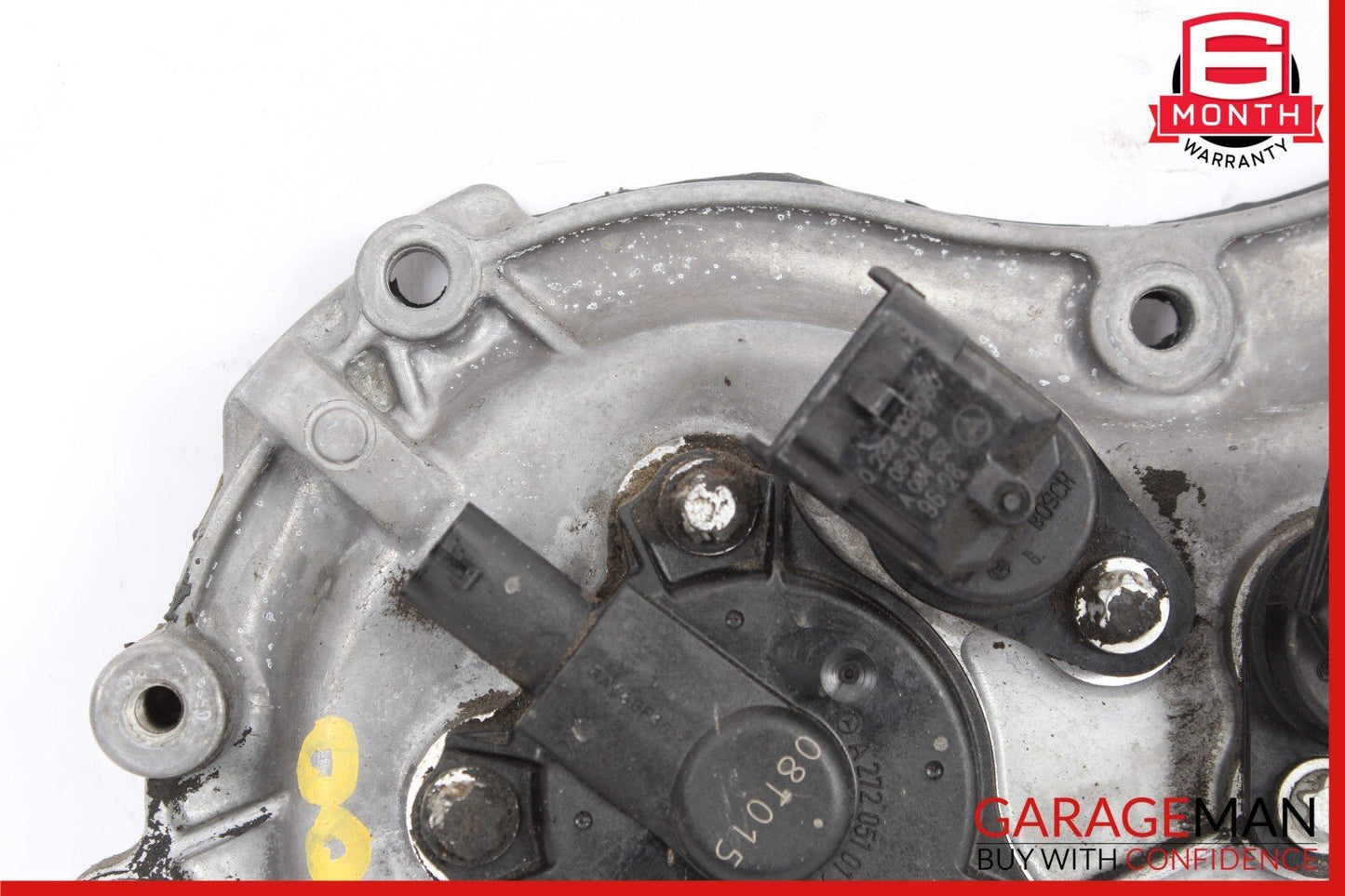 06-13 Mercedes W204 C300 S550 Front Right Engine Timing Chain Cover Plate OEM