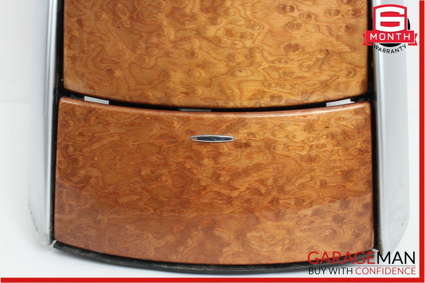 06-09 Mercedes W251 R320 Center Console Cup Holder Ashtray Cover Assembly Wood
